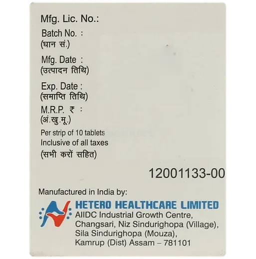 pantin rd tablet 10's